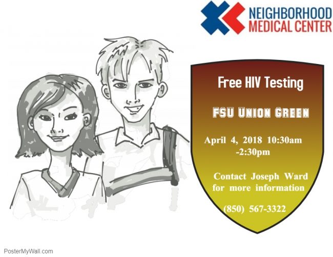 FSU testing for APril