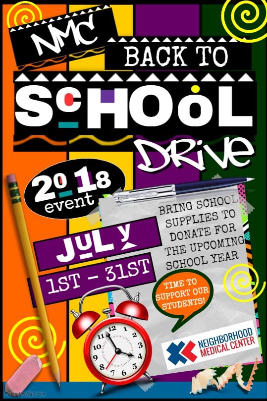 NMC Back to School Drive