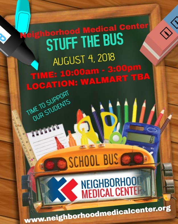 NMC stuff the bus flyer