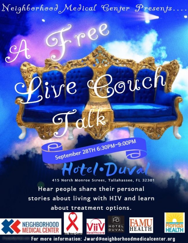 live couch talk 9-28-18