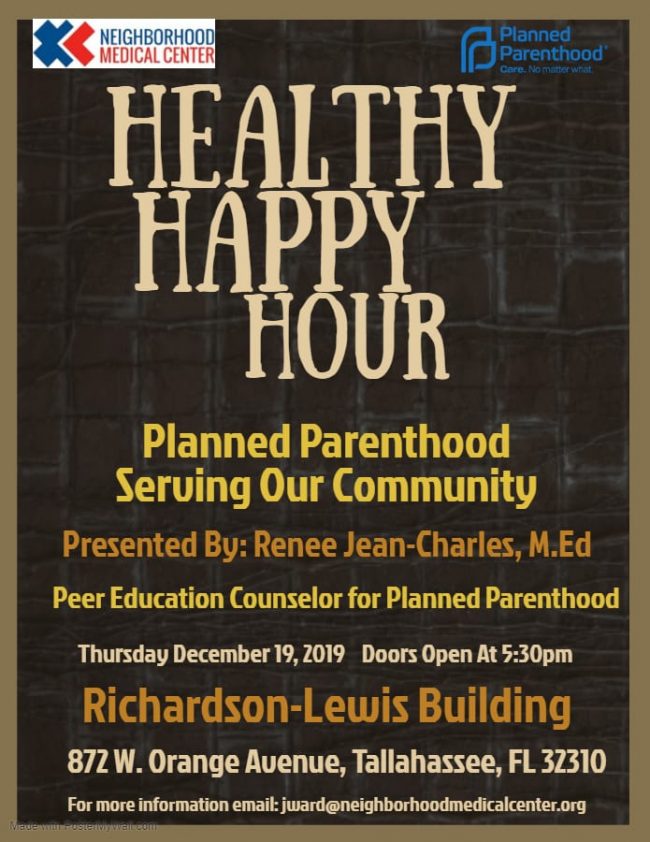 Happy Hour Flyer dec