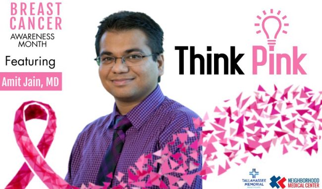 Think Pink Breast cancer – Made with PosterMyWall